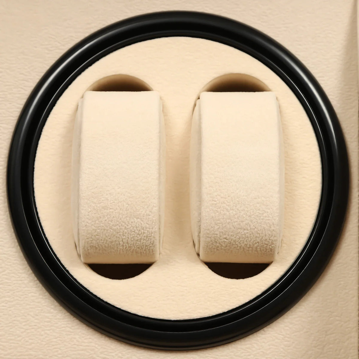 Single Watch Winder – Compact Brown PU Leather