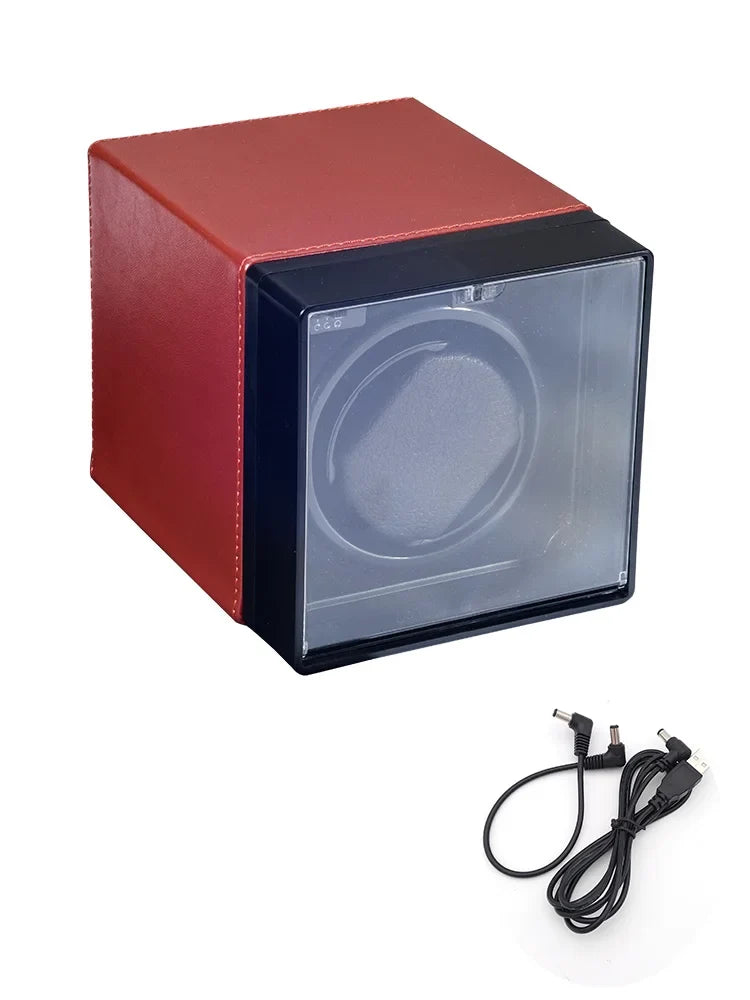 Watch Winder – Champagne Metal, USB or Battery Powered