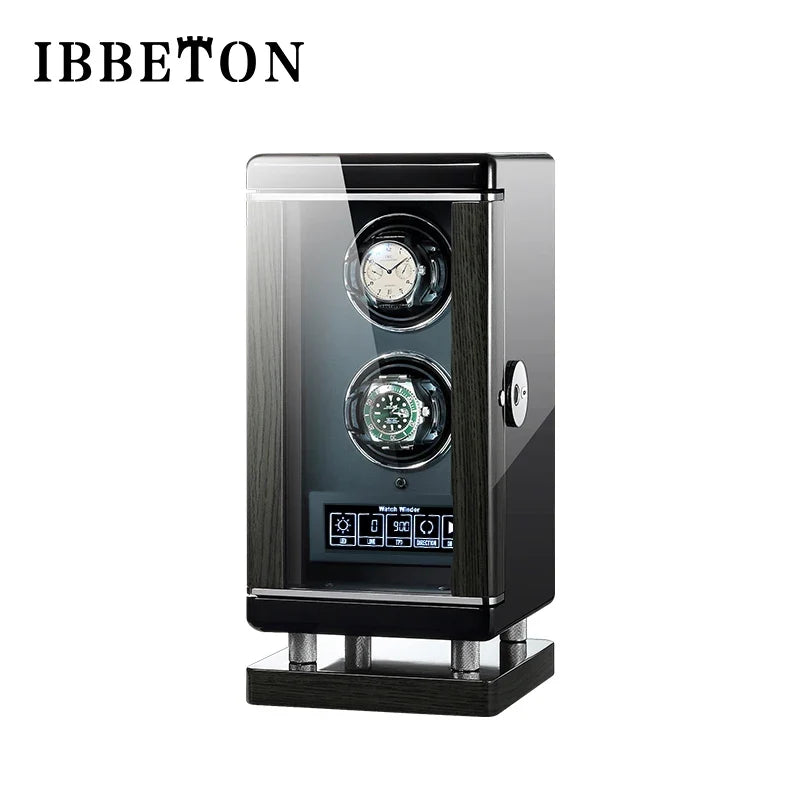 2-Watch Winder – Piano Lacquer, Fingerprint Lock, Classic