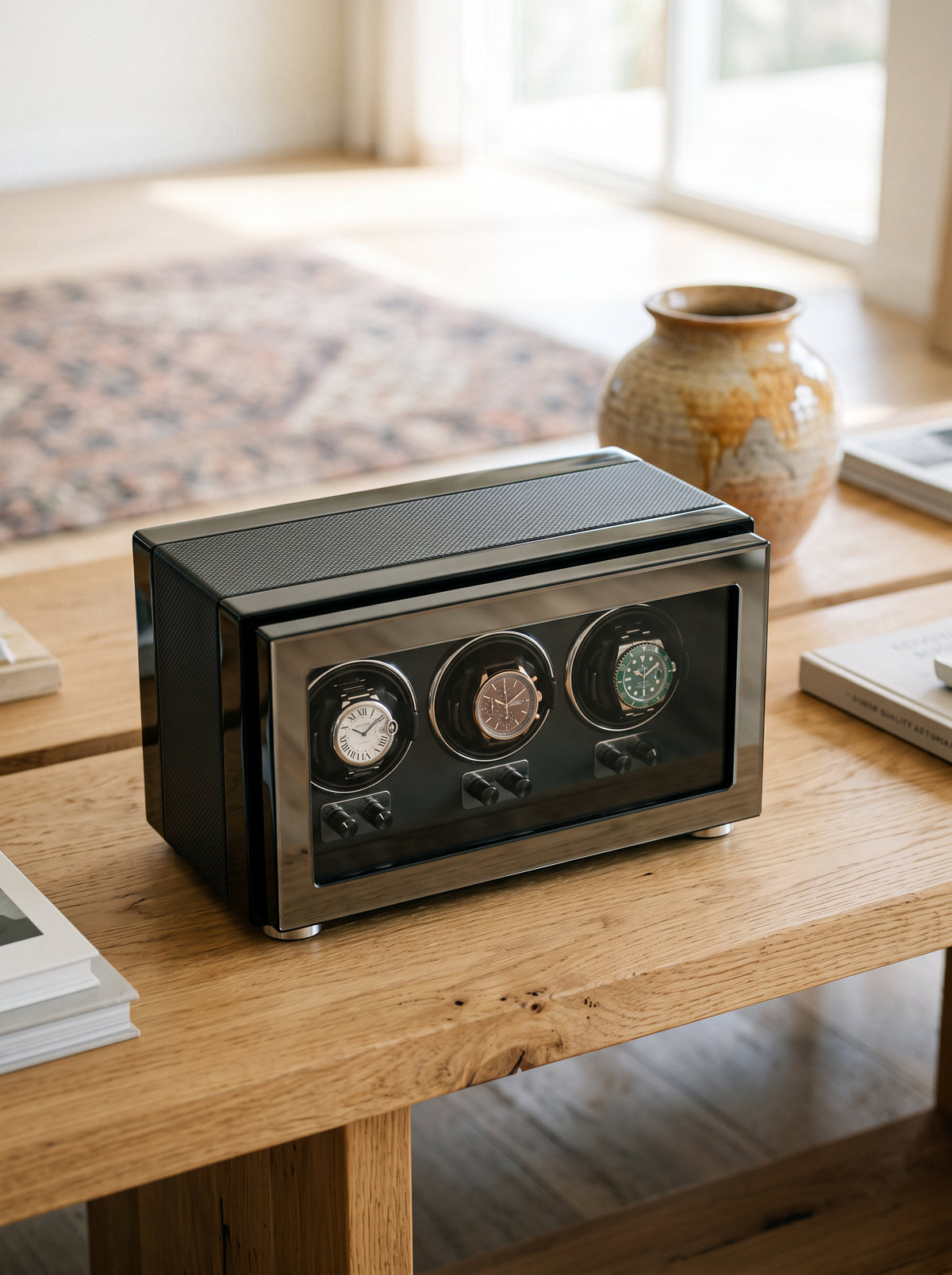 3-Watch Winder – Touchscreen, Classic Edition
