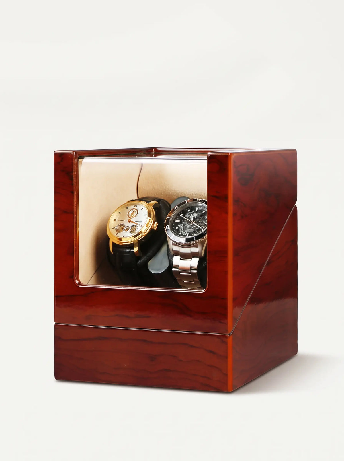 2-Watch Winder – Compact USB-Powered Design, Silent Motor