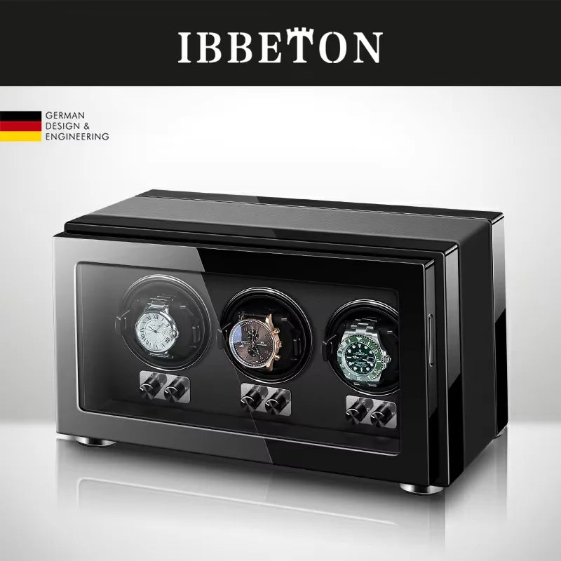9-Watch Winder – Wood Touchscreen, Classic Edition
