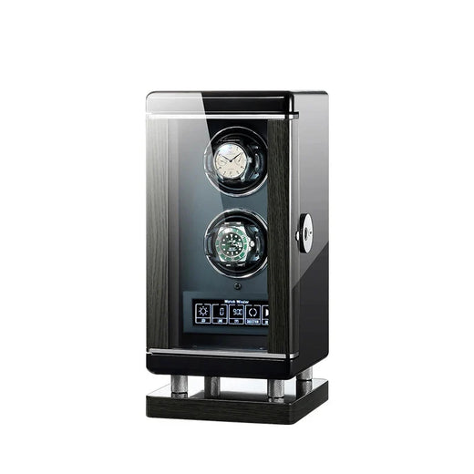 2-Watch Winder – Piano Lacquer, Fingerprint Lock, Prestige