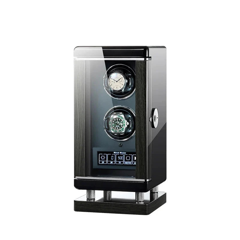 2-Watch Winder – Piano Lacquer, Fingerprint Lock, Prestige