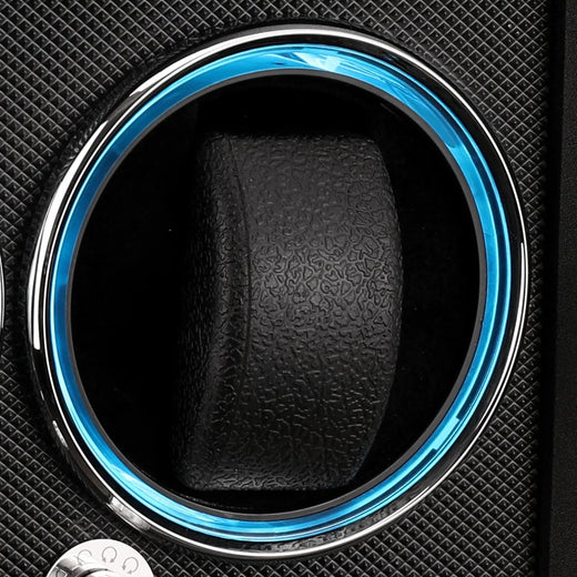 4-Watch Winder – Open Design Black Wood, Mabuchi Motor