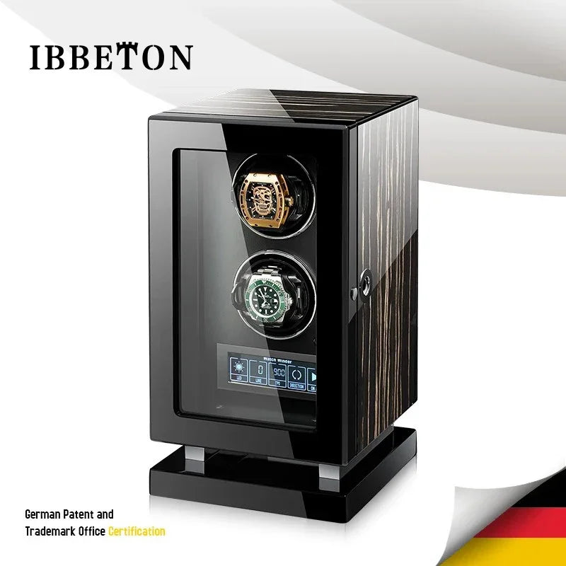 9-Watch Winder – Prestige Piano Lacquer, Fingerprint Lock