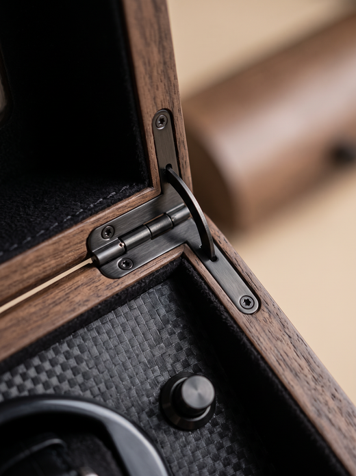 Watch Winder Cabinet – Walnut Wood, Compact Multi-Watch Storage