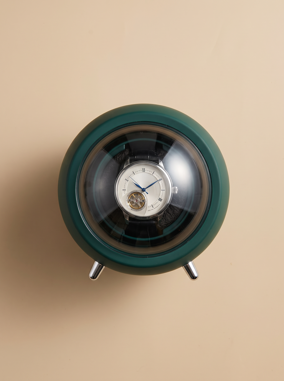 Watch Winder – Compact Green, Near-Silent Mabuchi Motor