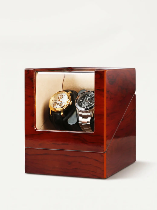 2-Watch Winder – Compact USB-Powered Design, Silent Motor
